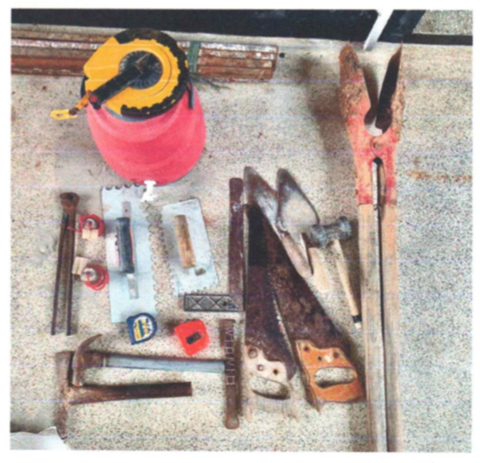 Grupo é suspeito furtar diversos objetos em Feijó  — Foto: Arquivo/Polícia Civil