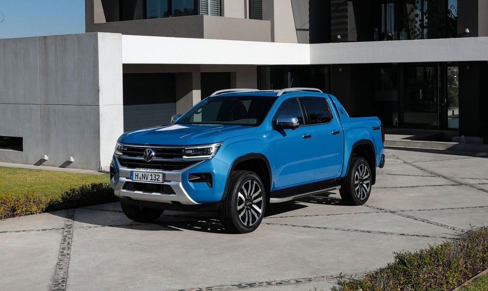 Nova Volkswagen Amarok usa a mesma base da Ford Ranger &mdash; Foto: Divulga&ccedil;&atilde;o