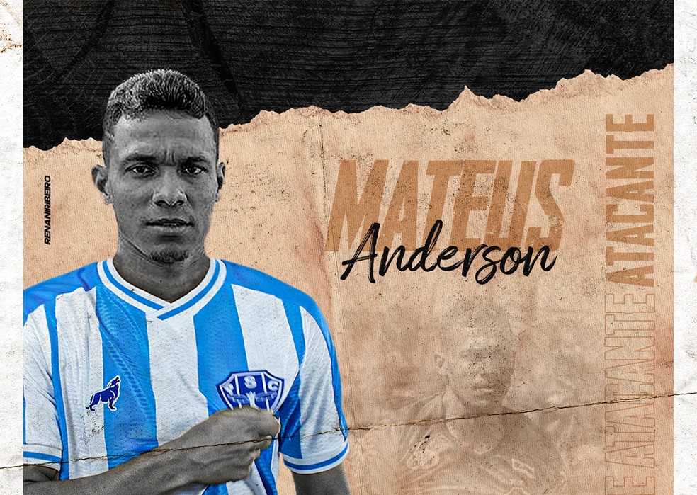 Desejo Antigo Paysandu Enfim Oficializa Contratacao Do Atacante Mateus Anderson Ex Ponte Preta Paysandu Ge