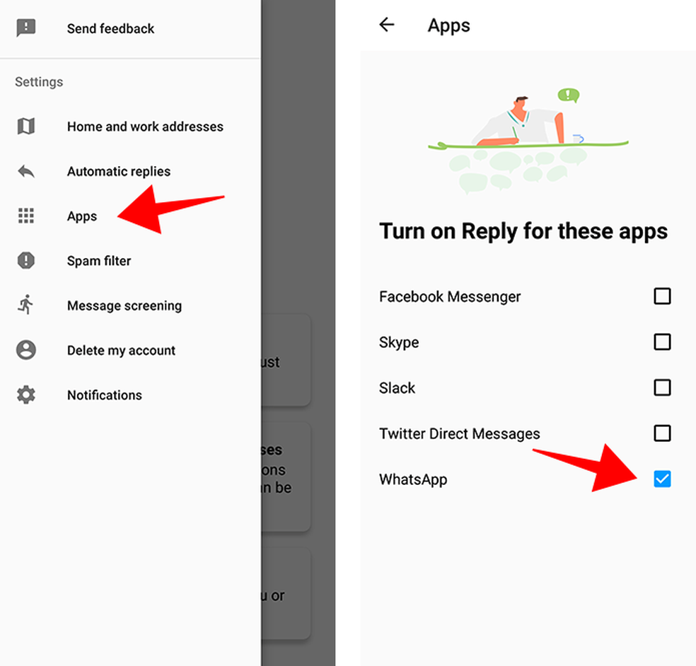 Ative o Reply no WhatsApp (Foto: Reprodução/Paulo Alves)