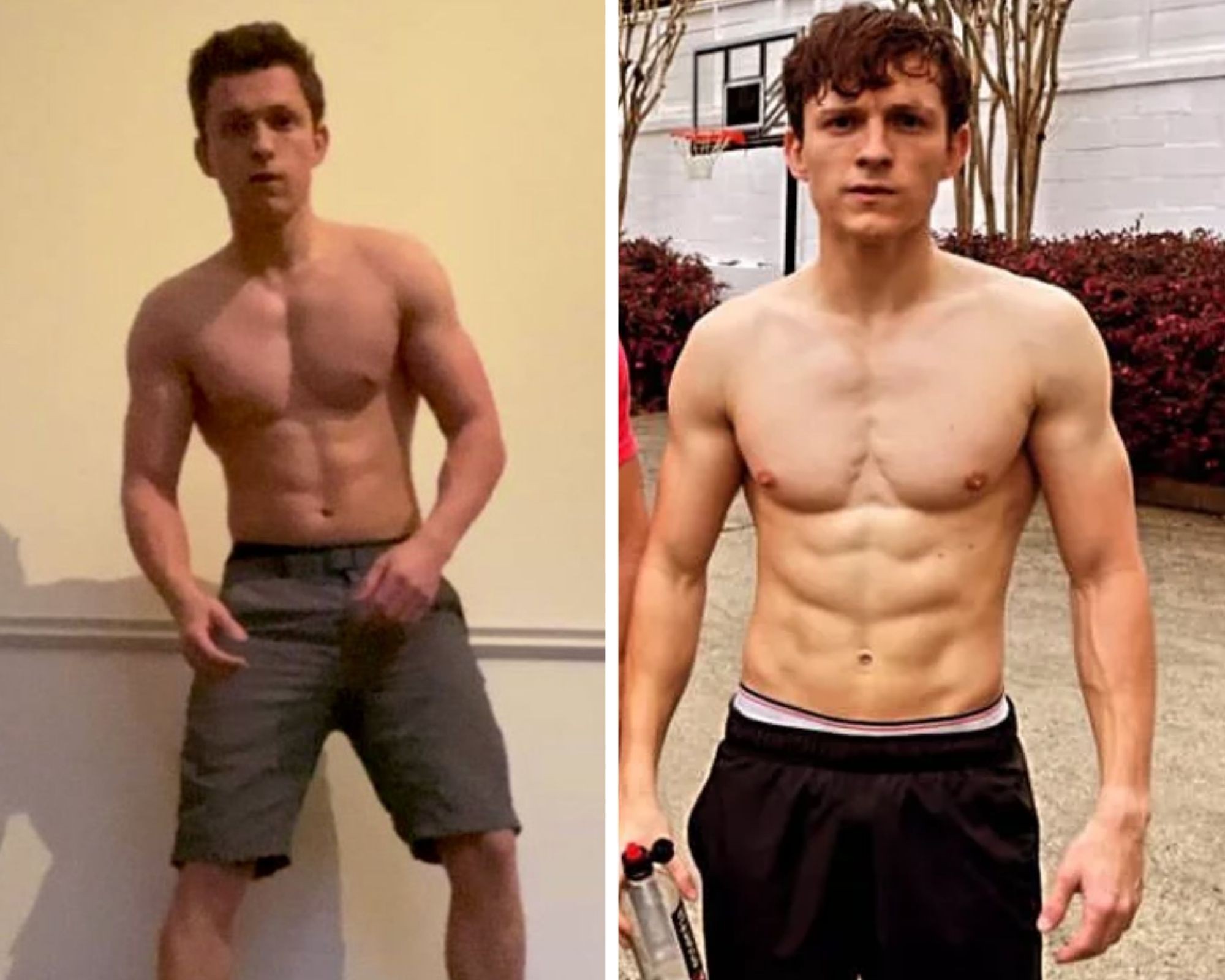 Tom Holland exibe abdômen trincadíssimo após treino com personal de