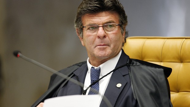O ministro Luiz Fux durante sessão do STF (Foto: Rosinei Coutinho/SCO/STF)