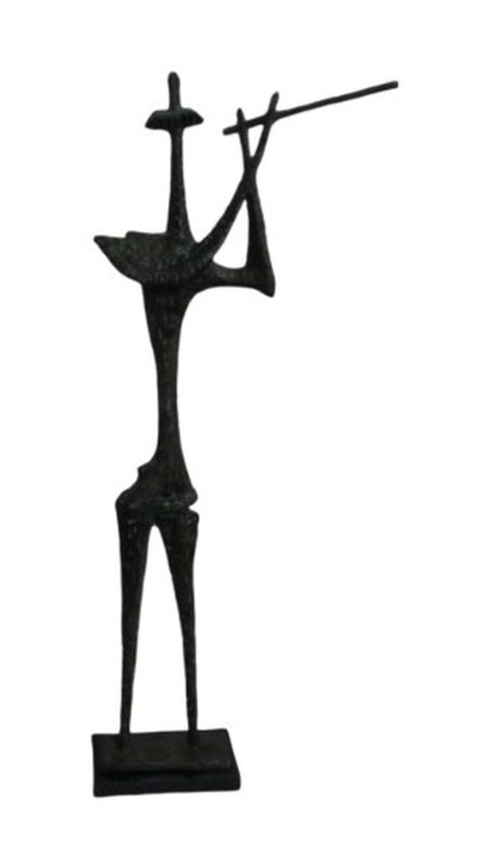 Escultura "O Flautista" — Foto: Reprodução