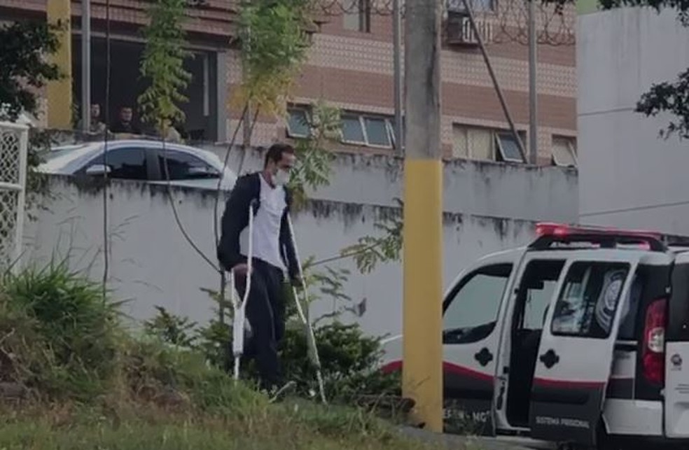 Ricardo Nunes é liberado pela Justiça após ser preso suspeito de sonegação fiscal — Foto: Ricardo Mello/TV Globo