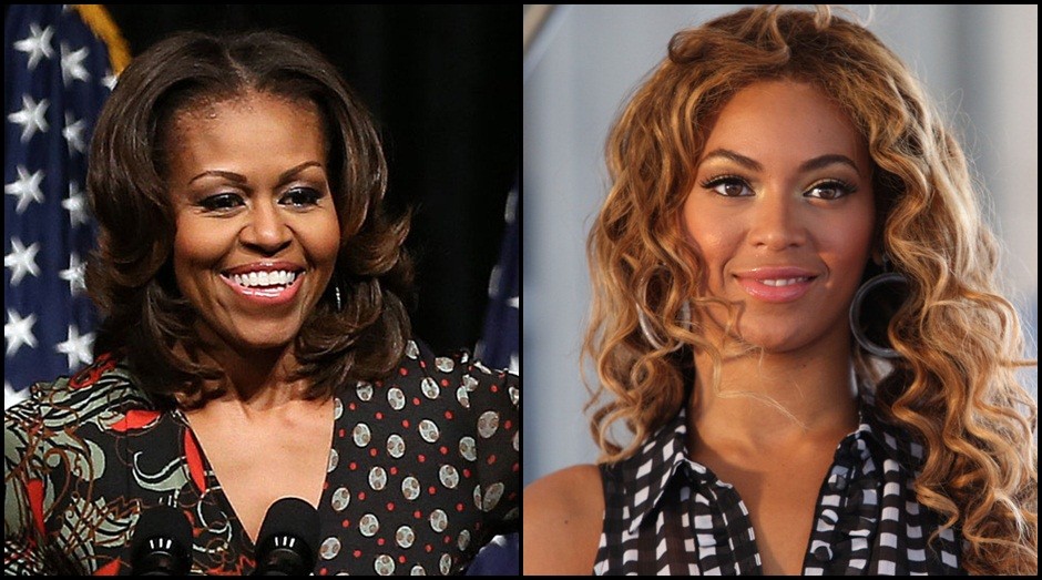 Michelle Obama e Beyoncé (Foto: Reprodução)