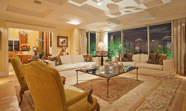 O apartamento milionário de Luciana Gimenez (Foto: Reprodução)