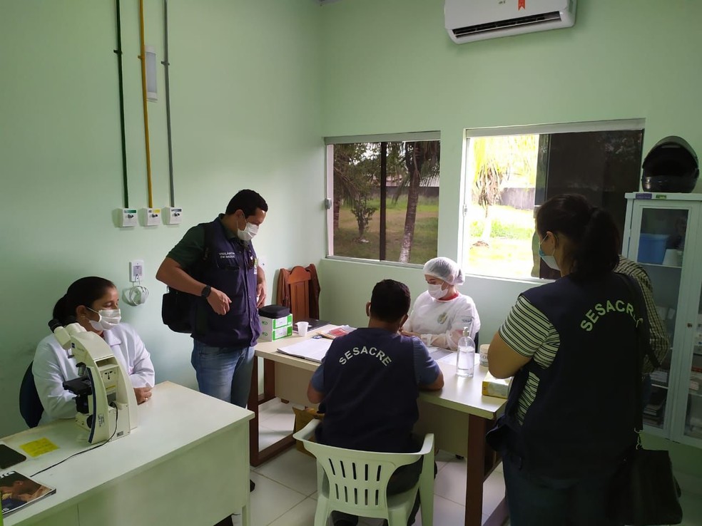 Saúde retomou visitas nos municípios do estado  — Foto: Sesacre 