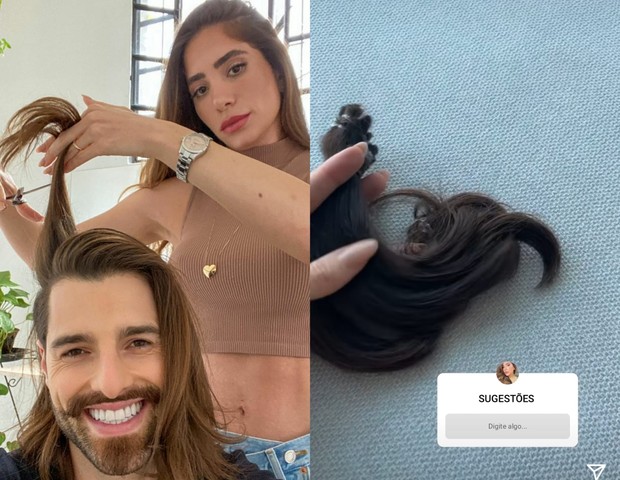 Romana Novais quer fazer peruca com cabelo cortado de Alok (Foto: Instagram)