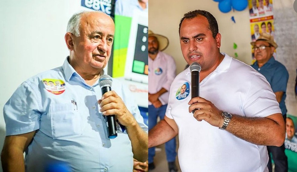 Júlio César (PSD) e Georgiano Neto (MDB), pai e filho, são os deputados federal e estadual mais votados do Piauí  — Foto: Reprodução