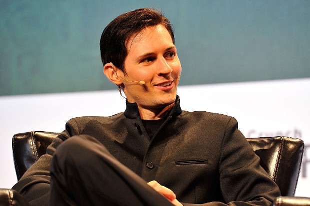 Pavel Durov, cofundador do Telegram, em palestra do site TechCrunch (Foto: Getty Images)