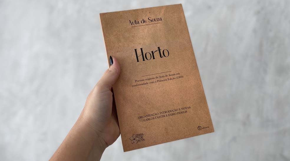 Livro 'Horto', da poetisa Auta de Souza, é relançado em Natal — Foto: Divulgação