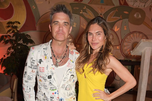 Robbie Williams e Ayda Field (Foto: Getty Images)