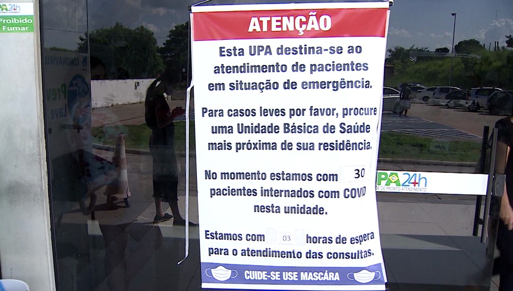 Unidade de Pronto Atendimento do Conjunto Habitacional Ana Jacinta, na zona sul de Presidente Prudente — Foto: Reprodução/TV Fronteira