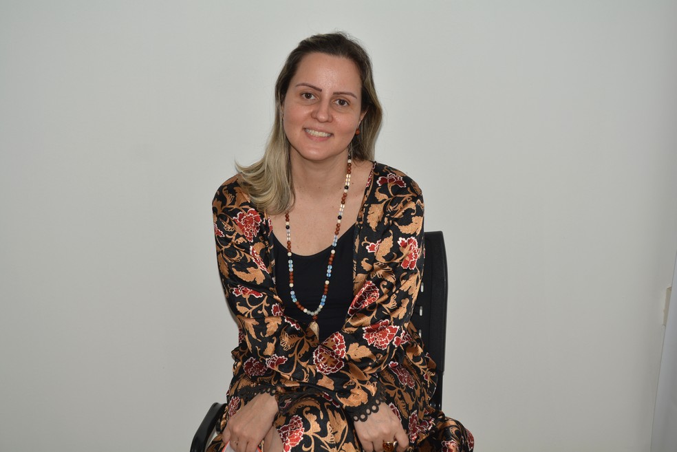 Carolina Angelelli, candidata a prefeita de Piracicaba pelo PDT — Foto: Rodrigo Pereira/ G1