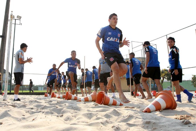 vasco treino fisico cfz (Foto: Marcelo Sadio / vasco.com.br)