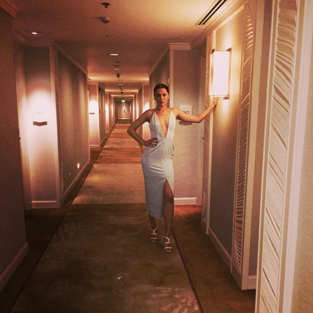 Jessie J posta foto com look sexy  (Foto: Instagram)