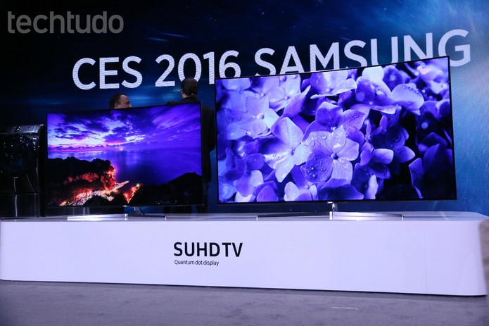 Samsung CES 2016 KS 9500 (Foto: Marlon Câmara/TechTudo)