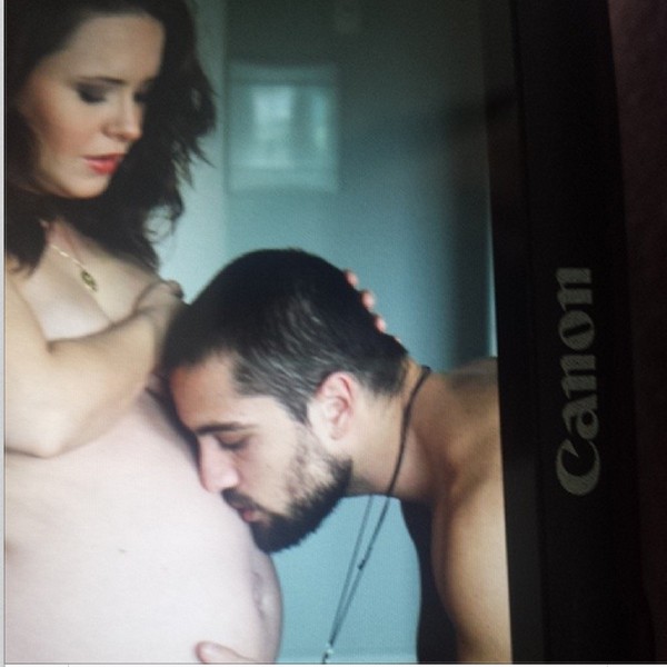 Casal curte a gravidez (Foto: Reprodução/Instagram)