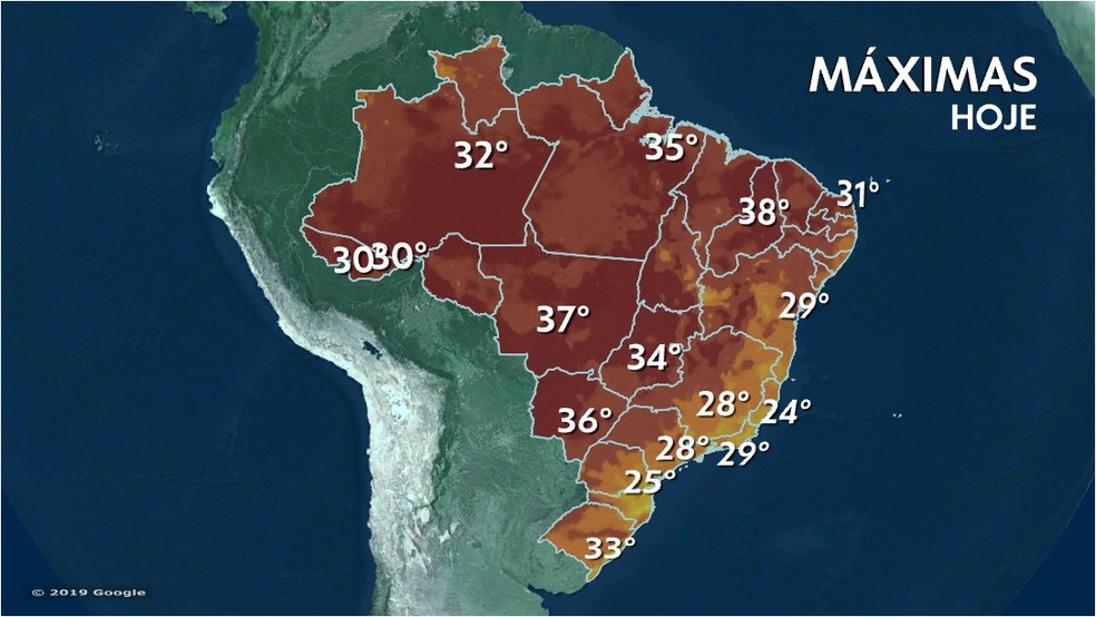 Previsão Do Tempo Para Dia 18 De Setembro