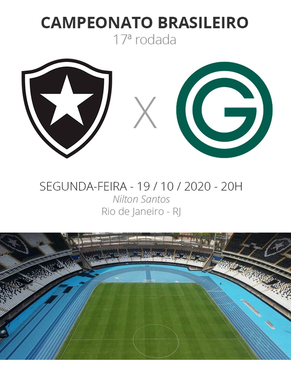 Tudo o que você precisa saber sobre Botafogo x Goiás — Foto: ge
