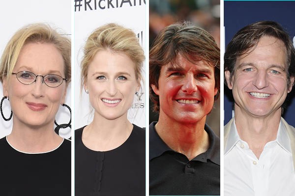 Meryl Streep, Mamie Gummer, Tom Cruise e William Mapother (Foto: Getty Images)