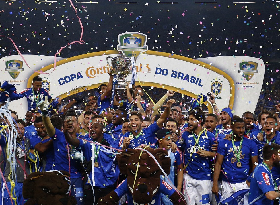 Cruzeiro superou o Flamengo na final da Copa do Brasil de 2017 — Foto: THIAGO CALIL/PHOTOPRESS/ESTADÃO CONTEÚDO
