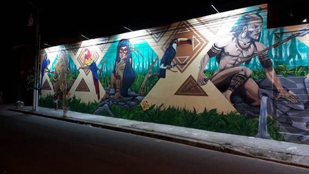 Empresa Faz Obra De Grafite Em Muro Para Incentivar Conscientizacao Ambiental Em Campos No Rj Norte Fluminense G1