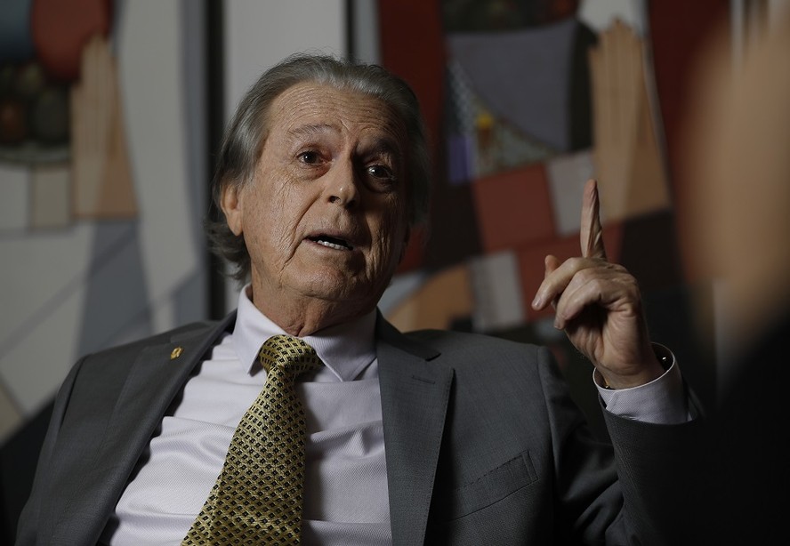 O presidente do União Brasil, Luciano Bivar, cotado como possível ministro, caso o partido troque seu time na Esplanada