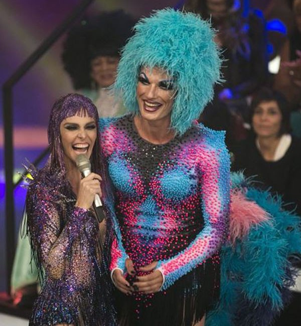 Se veste de drag no programa da mulher  (Foto: Reprodução Instagram )