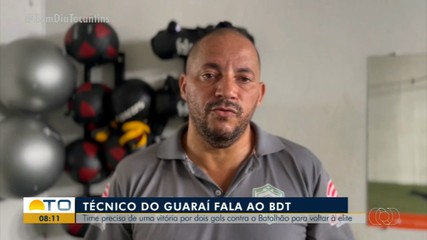 Guaraí precisa de um vitória por dois gols contra o Batalhão para avançar na Segundona