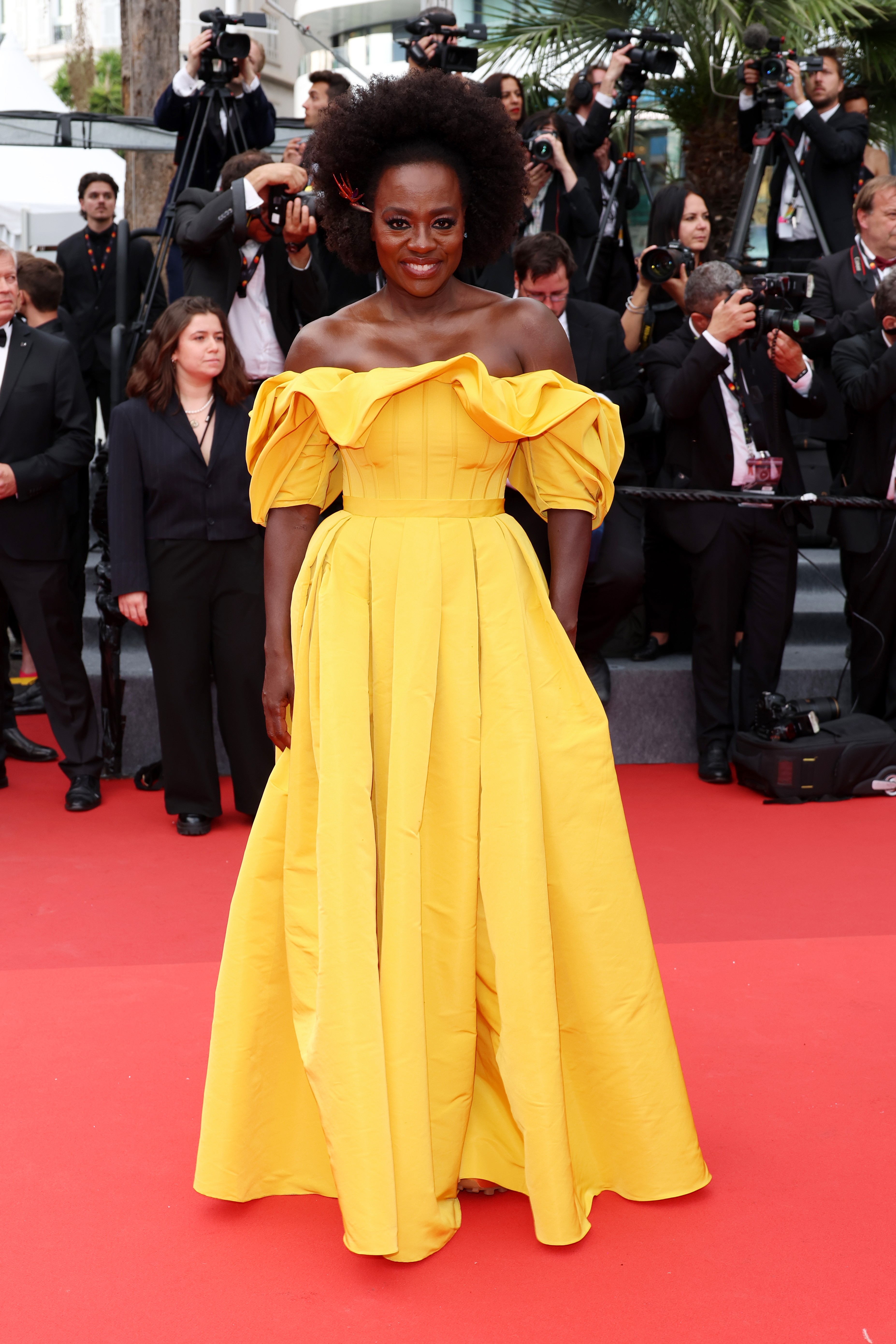 CANNES, FRANCE - MAY 18: Viola Davis attends the screening of "Top Gun: Maverick" during the 75th annual Cannes film festival at Palais des Festivals on May 18, 2022 in Cannes, France. (Photo by Daniele Venturelli/WireImage) (Foto: WireImage)