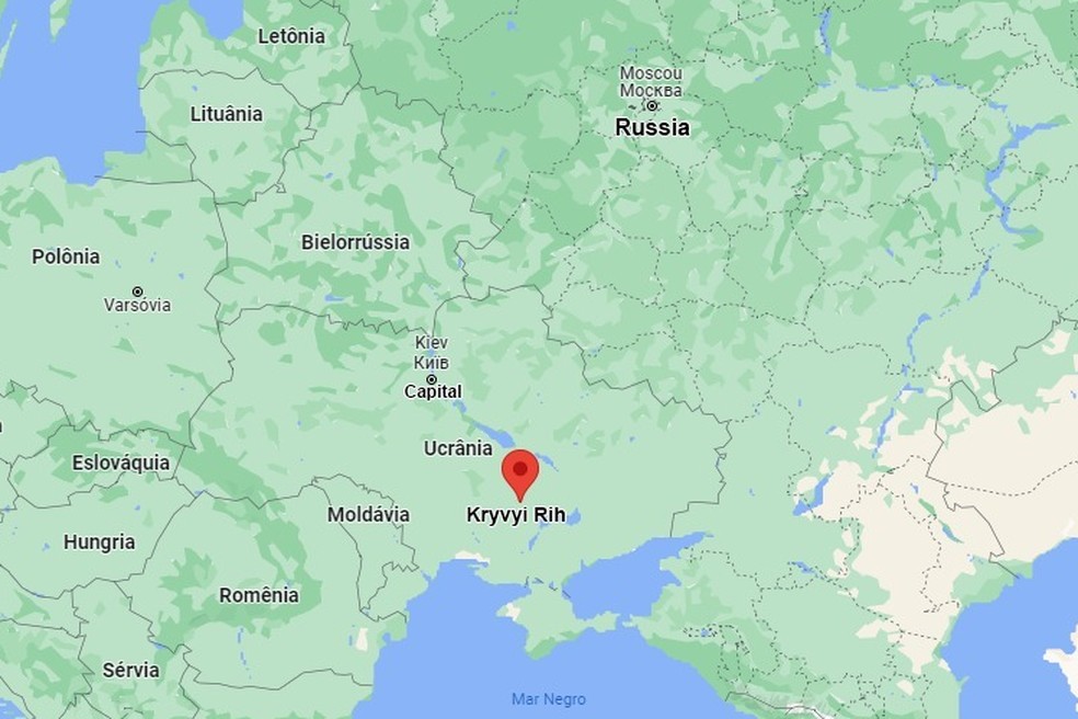 Atleta piauiense está na cidade de Kryvyi Rih, localizada no sudeste da Ucrânia — Foto: Reprodução