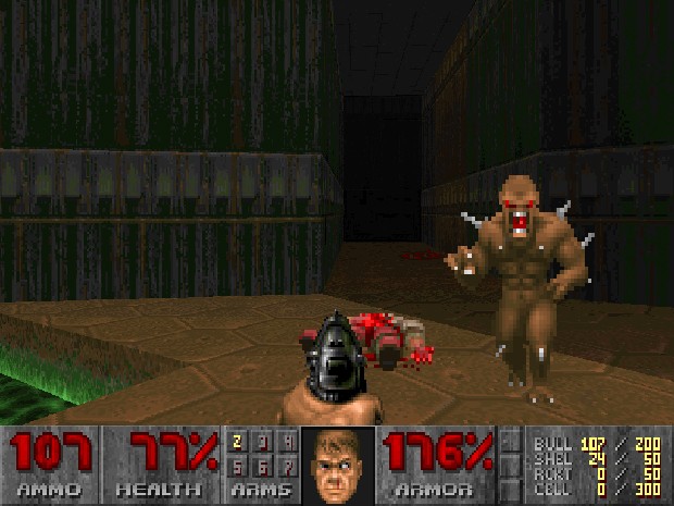'Doom', de 1993, revolucionou o mercado de jogos pela violência gráfica (Foto: Reprodução)