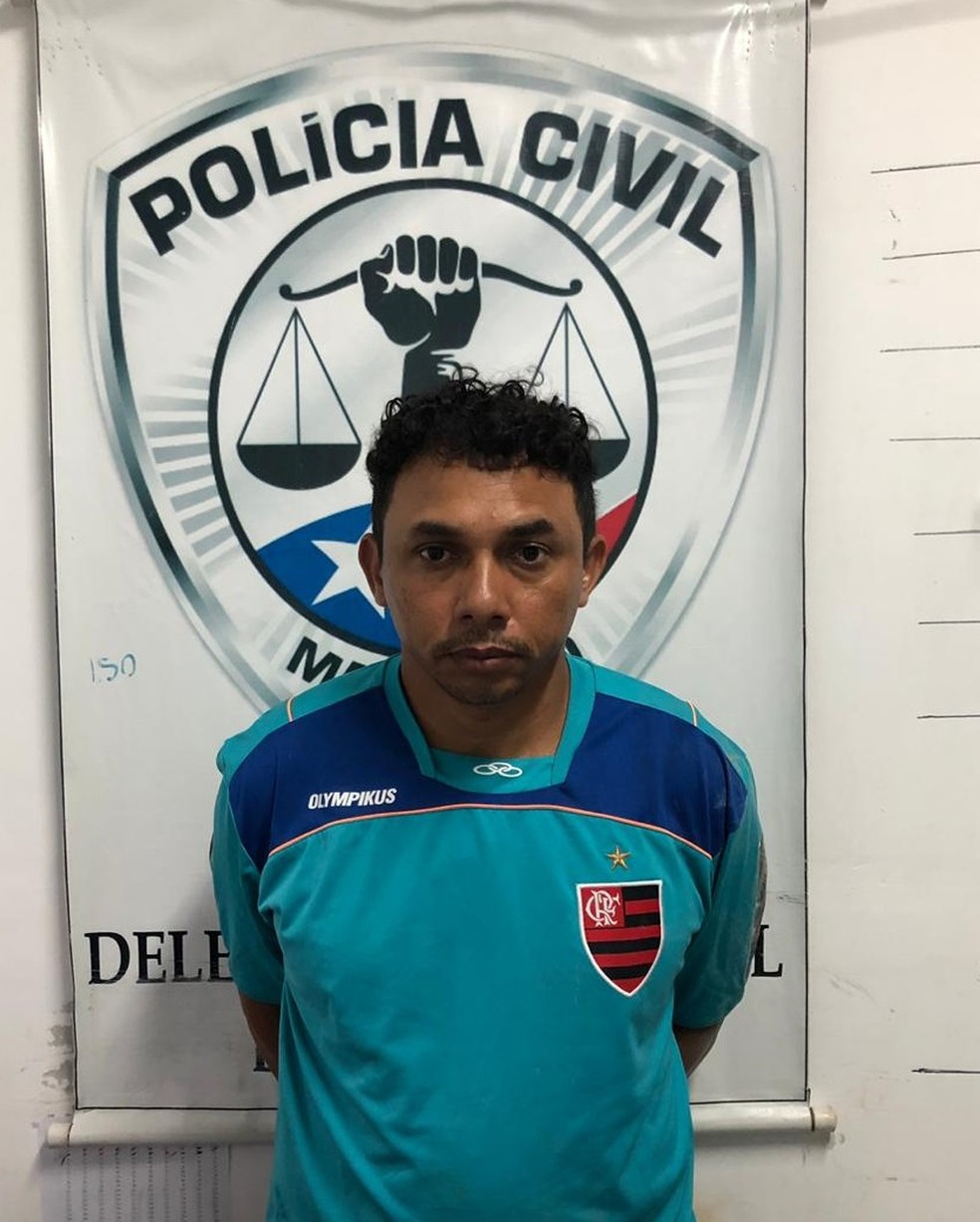 Wadson da Silva AraÃºjo foi encaminhado ao Complexo PenitenciÃ¡rio de Pedrinhas em SÃ£o LuÃ­s â€” Foto: DivulgaÃ§Ã£o/PolÃ­cia