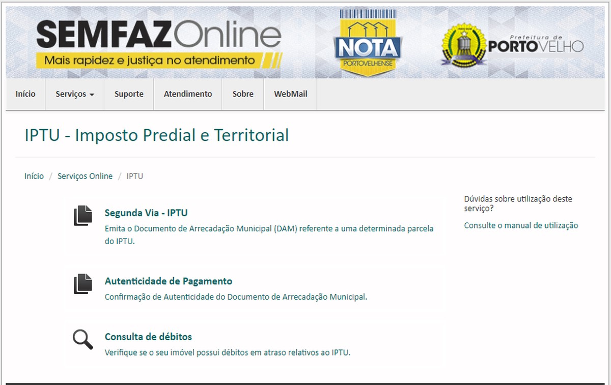 Iptu Pode Ser Pago Em Cota única Até O Final De Maio Em Porto Velho Rondônia G1 4061