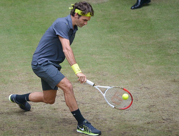 Roger Federer tênis Halle semis (Foto: Getty Images)