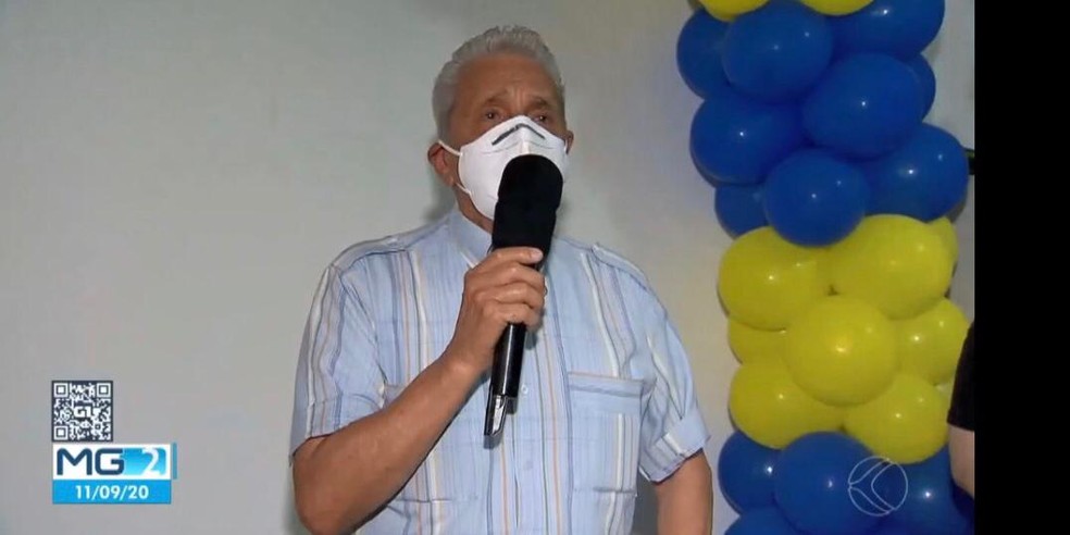 PRTB oficializa candidatura de General Marco Fel&iacute;cio &agrave; Prefeitura de Juiz de Fora &mdash; Foto: Reprodu&ccedil;&atilde;o/TV Integra&ccedil;&atilde;o