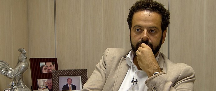 Daniel Nepomuceno quer entrar com pedido para proibir vendas de mando de campo (Foto: Reprodução/ TV Globo Minas)