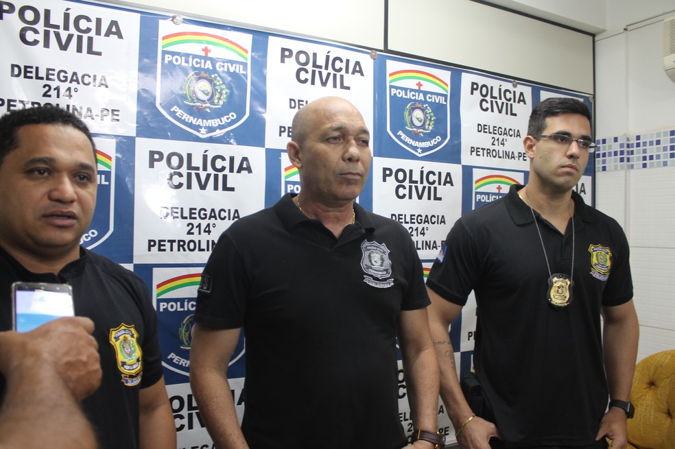 Delegados apresentaram detalhes do caso — Foto: Emerson Rocha