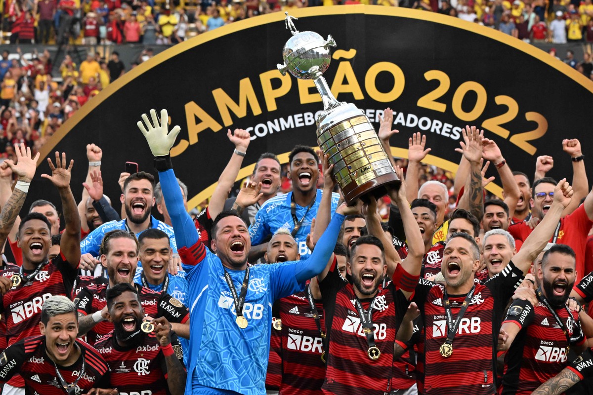 Flamengo tricampeão da Libertadores baixe o pôster do título