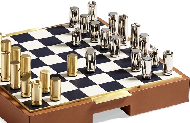 Conjunto de xadrez Fowler, Ralph Lauren  (Foto: Reprodução)