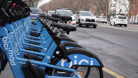 Madri passa a oferecer serviço público e gratuito de bicicletas elétricas