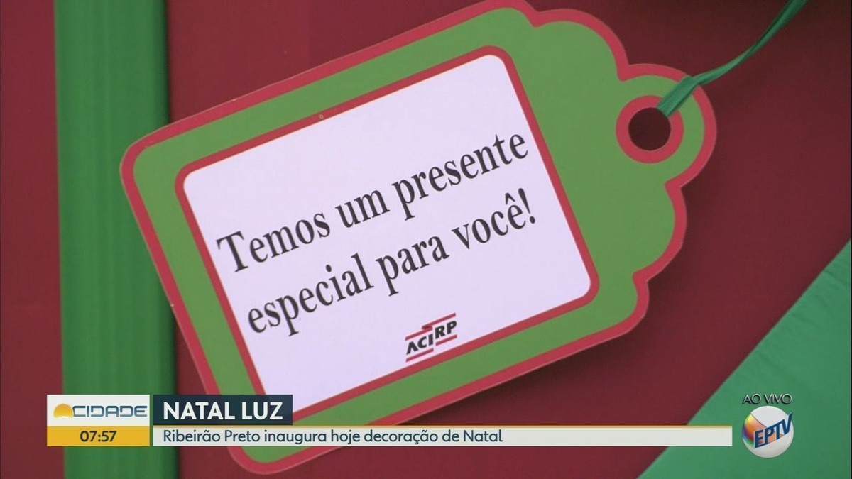 Luzes, concerto e espetáculos: confira a programação especial de Natal em  Ribeirão Preto, SP | Ribeirão Preto e Franca | G1