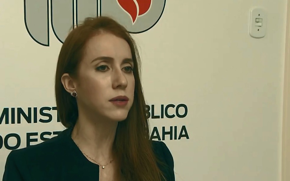 Promotora Letícia Baird foi a idealizadora do projeto — Foto: Reprodução/TV Bahia
