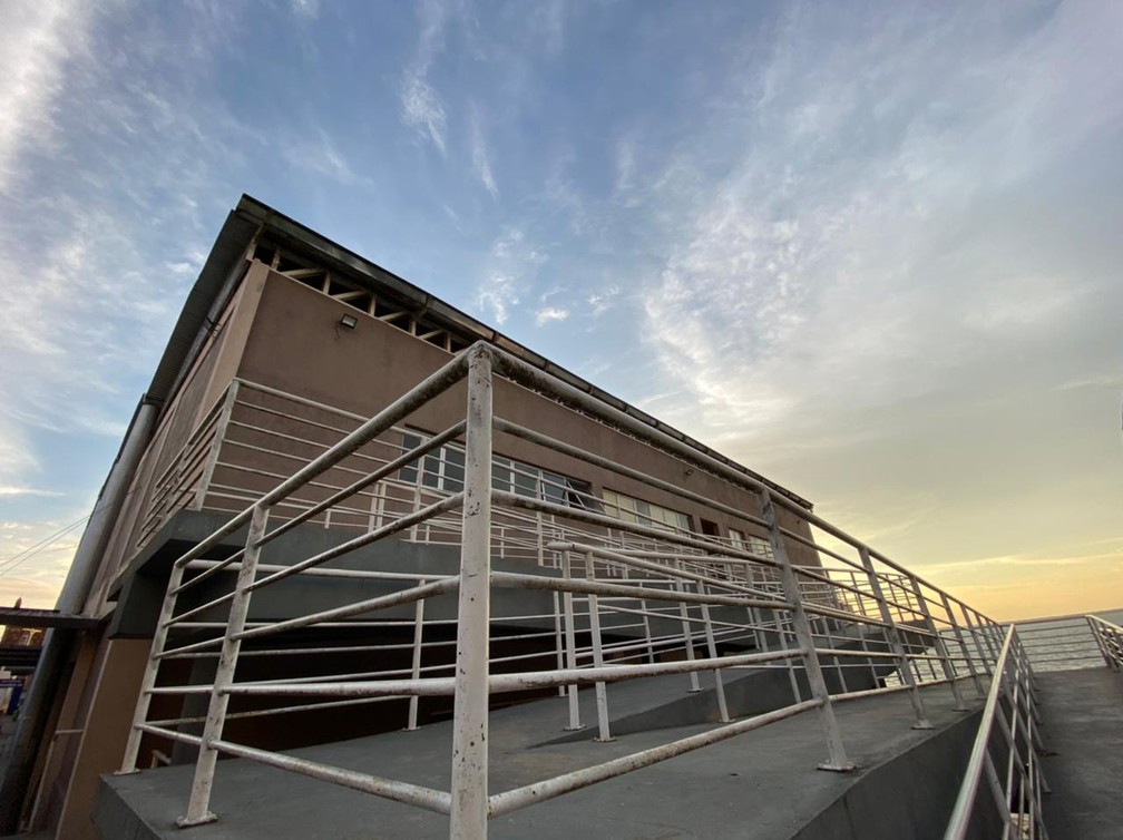 CALHA NORTE - Obra da Feira Municipal de Tefé custou R$ 4,5 milhões e levou dois anos.  — Foto: Mayara Subtil/Rede Amazônica