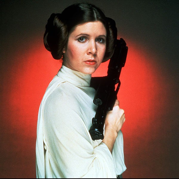 Carrie Fisher - 'Star Wars' (1977) (Foto: Divulgação)