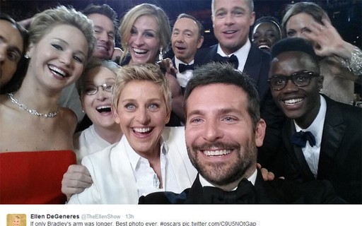 selfie do oscar era acao de marketing