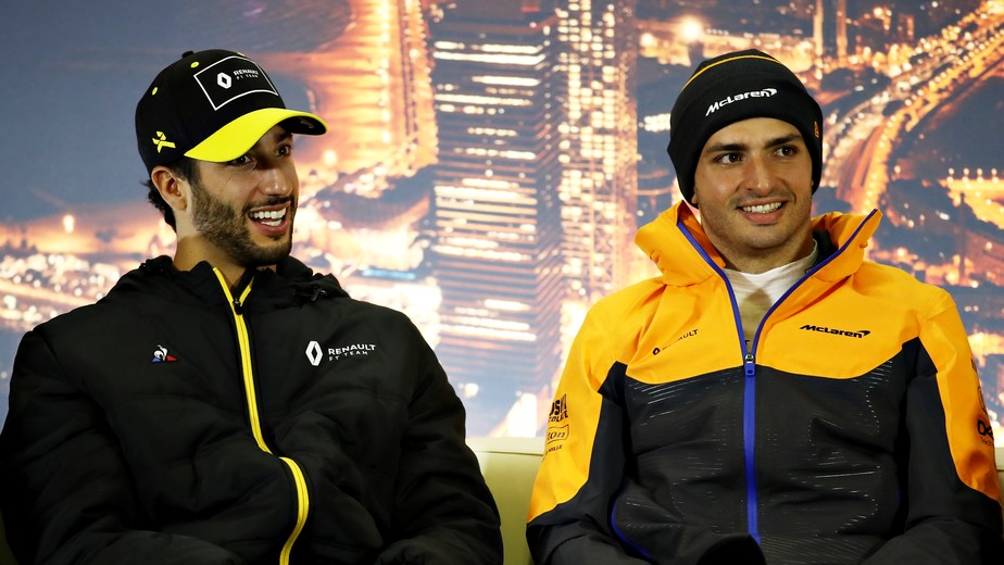 Ricciardo na McLaren e Sainz na Ferrari: vencedores e derrotados | voando  baixo | ge