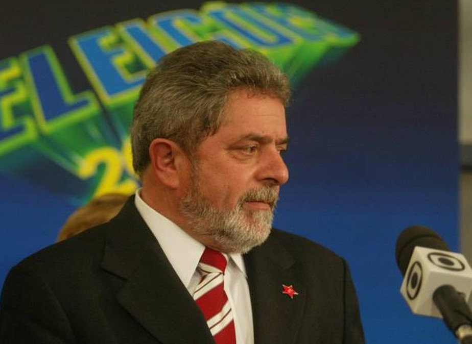 Lula no debate da TV Globo, em 2002