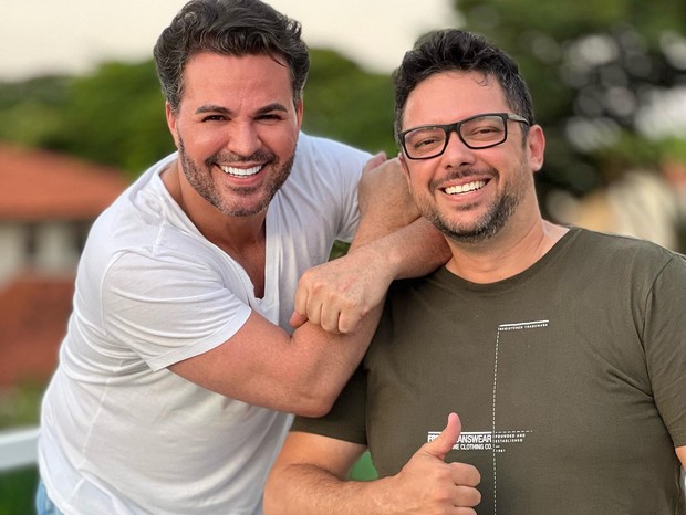 Eduardo Costa e Eduardo Polastreli, atual e ex de Mariana Polastreli (Foto: Reprodução/Instagram)